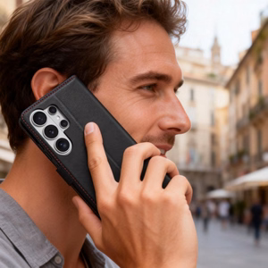 Tech-Protect Maks Maciņš for Samsung Galaxy S26 Ultra - melns and sarkans