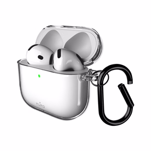 Puro 0.3 Nude futrālis AirPods 4 - Caurspīdīgs