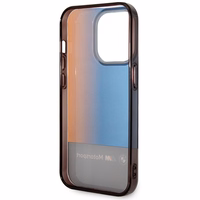 BMW puskrāsains viedtālruņa apvalks iPhone 14 Pro Max 6.7" - melns