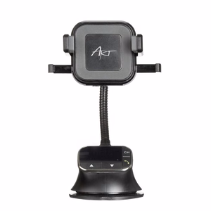 Universāls auto turētājs 4w1 (brīvroku komplekts, Bezvadu lādētājs/bezvadu 10W, transmiter FM) MP3TR FM-09BT
