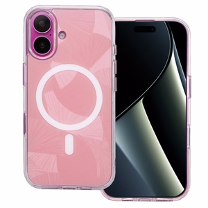 Flash Mag maciņš for iPhone 16 6,1" rozā