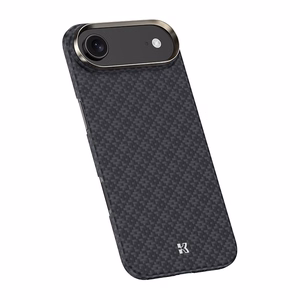 Benks Magnetic Armor Air Armor Grid Kevlar Case Metal Frame 600D (B068) for Iphone 17 Air black