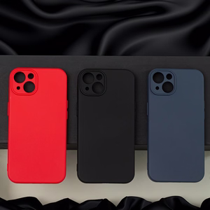 Silikona maciņš Xiaomi 17 Ultra sarkans