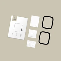 Tech-Protect Glass Flex+ 2 gab. priekš Apple Watch 44mm - Melns