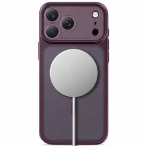 Tech-Protect MagPrime MagSafe CC maciņš, paredzēts iPhone 18 Pro Max / 17 Pro Max, bordo