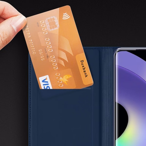 Dux Ducis Skin Pro case for Samsung Galaxy A54 5G flip cover card wallet stand black