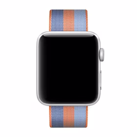 Siksniņa APPLE WOVEN NYLON APPLE WATCH MPW22ZM/A 42MM / 44MM / 45MM / 49MM oranžs ORIĢINĀLAIS IEPAKOJUMS