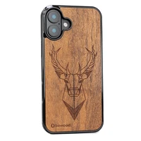 Bewood case for iPhone 16 Plus 6,7" Deer Imbuia