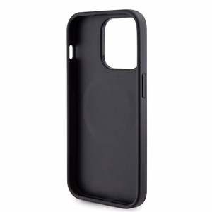 Guess GUHMP15XPSAHMCK iPhone 15 Pro Max 6.7" black/black hardcase Saffiano MagSafe