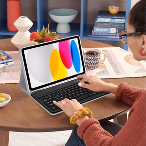 Tech-Protect SC Pen + tastatūras apvalks iPad 10.9" 2022 (10. paaudze) / 11" 2025 (11. paaudze) - pelēks