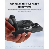 VEGER portatīvais lādētājs 5000 mAh saderīgs ar MagSafe PD QC3.0 20W Tourist (W0569) melna