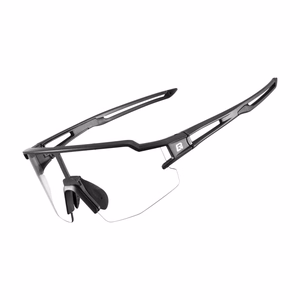 Rockbros 10175 fotohromās UV400 riteņbraukšanas brilles - melnas