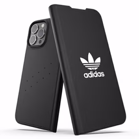Adidas OR Grāmatas Apvalks BASIC iPhone 13 Pro Max 6,7" melns balts 47127
