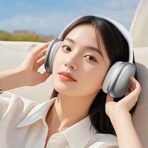 Наушники Rock O5 Bluetooth серебряные