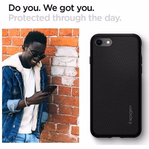 Spigen Liquid Air case for iPhone 7 / 8 / SE 2020 / SE 2022 black