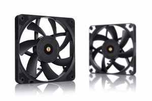 Noctua NF-A12X15 PWM CH.BK.S datora dzesēšanas komponents Datora korpusa ventilators 12 cm melns