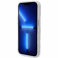 Guess GUHMP14LHTRMD iPhone 14 Pro 6.1 "zeltains / zeltains cietais apvalks Metāla kontūra Magnētiskais