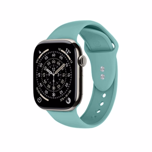 Crong Liquid siksniņa Apple Watch 38 / 40 / 41 / 42 mm, tirkīza krāsā