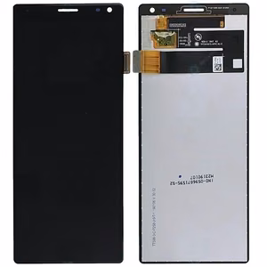 LCD ekrāns Sony Xperia 10/Xperia XA3 ar skārienekrānu melns oriģināls (lietots Grade A)