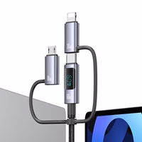 USAMS Kabelis 60W 6w1 Digital Display Data Cable Sufeng Seria 2M (SJ736)