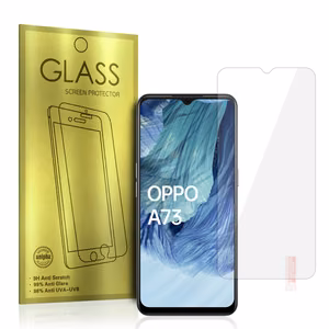 Aizsargstikls zelta krāsā paredzēts OPPO A73 2020