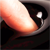 Fellowes CRYSTAL mouse and wrist pad gel, melns