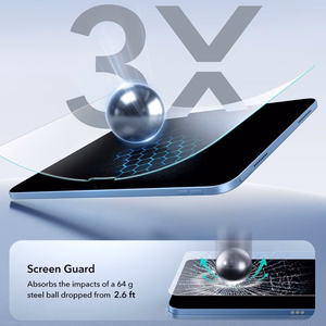 plēve OCHRONNA ESR PAPER FEEL IPAD 10.9” 10 / 2022 / 11” 11 2025 CLEAR