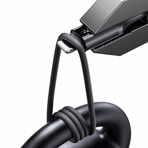 Joyroom S-A60 StarTalk 3A USB-A – Lightning kabelis, 1.2m, melns
