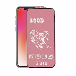 Rūdīts stikls 520D Samsung A515 A51/S20 FE/M31S melns