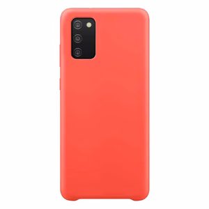 Silikona apvalks mīksts elastīgs gumijas apvalks Samsung Galaxy A03s sarkans