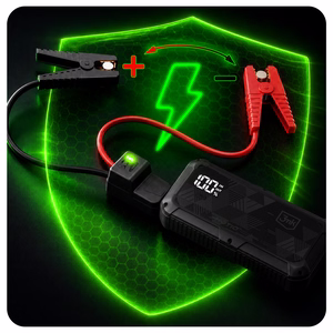 3mk Motio HyperBoost Flow 1500A 10,000mAh ar Smart Start kabeļiem un gaismu