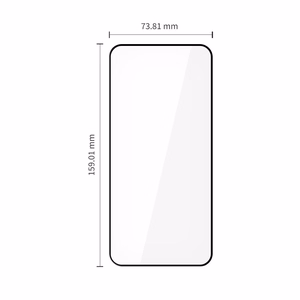 Tech-Protect Glass Fit+ 2 gabali rūdītā stikla iepakojums priekš Xiaomi Redmi Note 15 Pro 5G - Melns