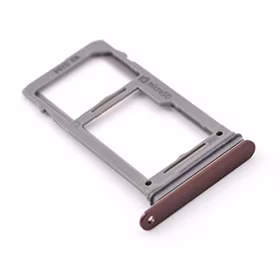 SIM card holder Samsung N960F Note 9 brūns (Cooper) ORG