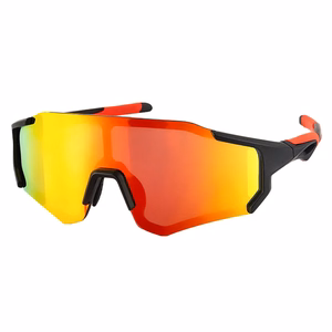 Rockbros 10182 polarizētas riteņbraukšanas brilles – sarkanas