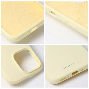 ROAR viedtālruņa apvalks CLOUD SKIN IPHONE 16 Pro gaiši dzeltens