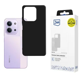 3mk Matt Case for Xiaomi Redmi 15C 4G / 5G (173mm) - melns