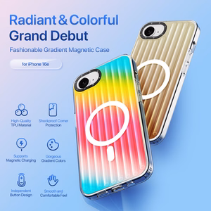 Korpuss Dux Ducis Zest Apple iPhone 16e Gradient Rainbow