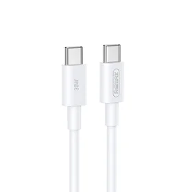 USB kabelis Remax RC-C021 USB-C uz USB-C 30W 2.0m, balts