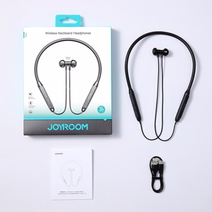 Joyroom JR-D8 Bluetooth bezvadu austiņas ar aproci - melnas krāsas