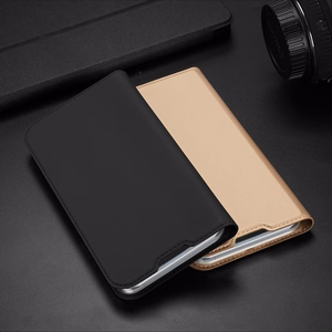 Dux Ducis Skin Pro viedtālruņa apvalks atverams vāciņš iPhone 14 Pro Max zelta