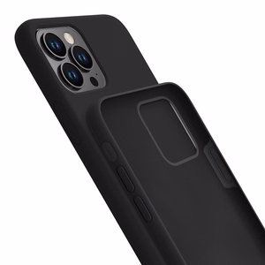 3mk silikona viedtālruņa apvalks iPhone 11 Pro Max - melns