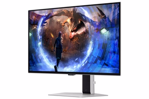 Samsung G60SD monitors 68,6 cm (27") 2560 x 1440 pikseļi Quad HD OLED sudrabs