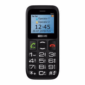 Maxcom MM 426SE GSM mobilais tālrunis, melns