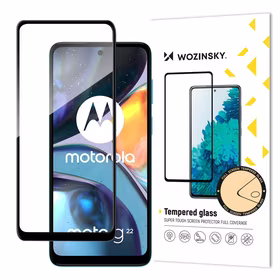 Wozinsky pilnas līmes rūdītais stikls Motorola Moto G22