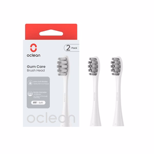 Oclean Gum Care P1S12 W02 rezerves birstīšu uzgaļi, 2 gab., balti