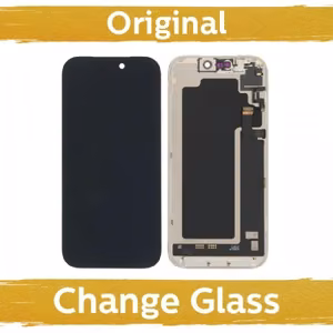 LCD ekrāns saderīgs ar iPhone 17 Pro Max melns (Renewed: China)