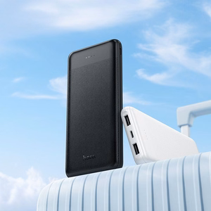 Hoco J153 ārējais akumulators, 10000 mAh, 2 A, 10 W, melns