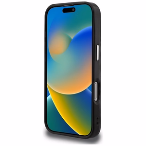 Karl Lagerfeld IML Leopard Pattern MagSafe macins iPhone 16 - melns