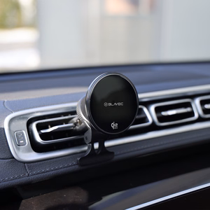 Blavec Car holder BHC-04B Qi2.2 25W magnetic with induction charging to airvent (BHC04B-MAVIB) melns