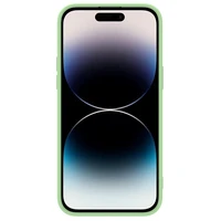 Korpuss Nillkin CamShield Silky Silicone Apple iPhone 15 Pro Max gaiši zaļš
